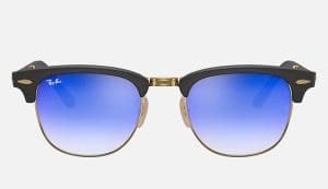 Ray Ban Clubmaster Folding Flash Lenses Gradient